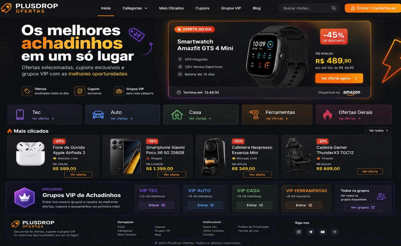 Portal Plusdrop Ofertas